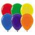 6 Latex Balloon Bouquet in fashion colours of your choice
