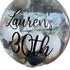 Custom - Personalised Clear 60cm Bubble Balloon - lauren30jpg in Bondi, Sydney
