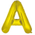 Gold Letter A Balloon - 86cm - letteragold 1ba1 41aa 89d3 by Bondi Road Balloons