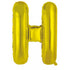 Gold Letter H Balloon - 86cm - letterhgold b6f2 4a61 b920 by Bondi Road Balloons