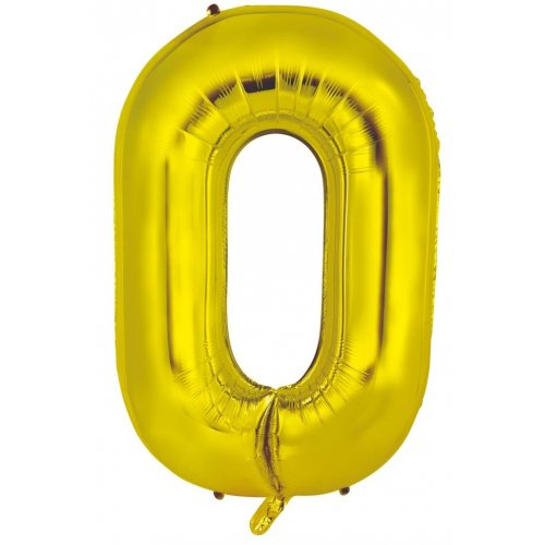 Gold Letter O Balloon - 86cm - letterogold b3ba by Bondi Road Balloons
