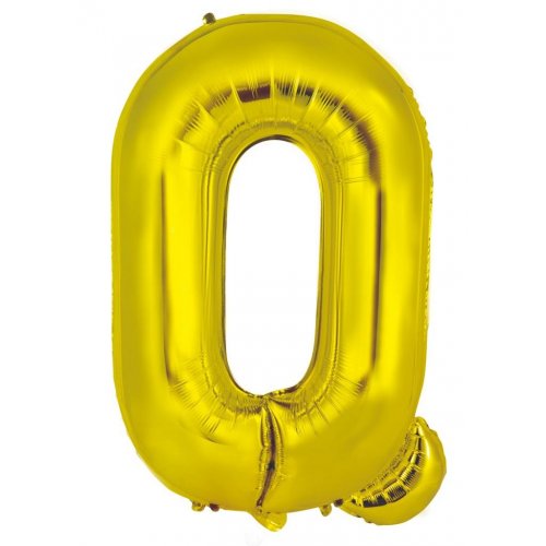 Gold Letter Q Balloon - 86cm - letterqgold 67c6 46cd 8e41 by Bondi Road Balloons