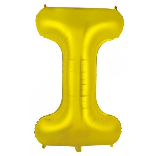 Gold Letter I Balloon - 86cm - letterigold aabd 417c b991 by Bondi Road Balloons