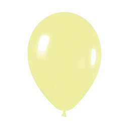 12 Pastel Matte Latex Balloon Bouquet in pastel colours of your choice - pastelyellow in Bondi, Sydney