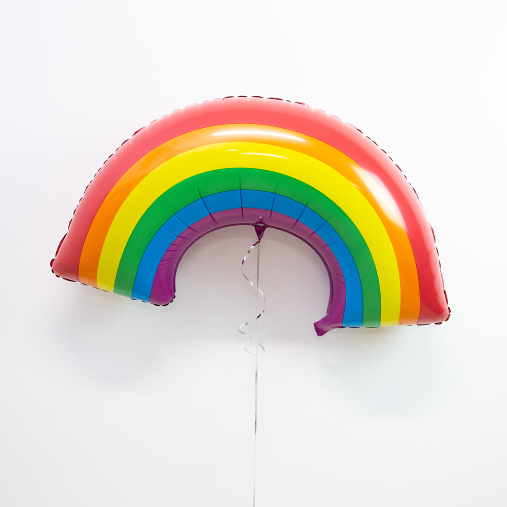 Large Rainbow Balloon for parties in Bondi and Sydney - party styling detail