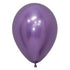 7 x 28cm Metallic latex helium balloons with hifloat - reflexpurple c554 in Bondi, Sydney