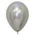 7 x 28cm Metallic latex helium balloons with hifloat - reflexsilver 9ee2 43b4 bdf8 in Bondi, Sydney