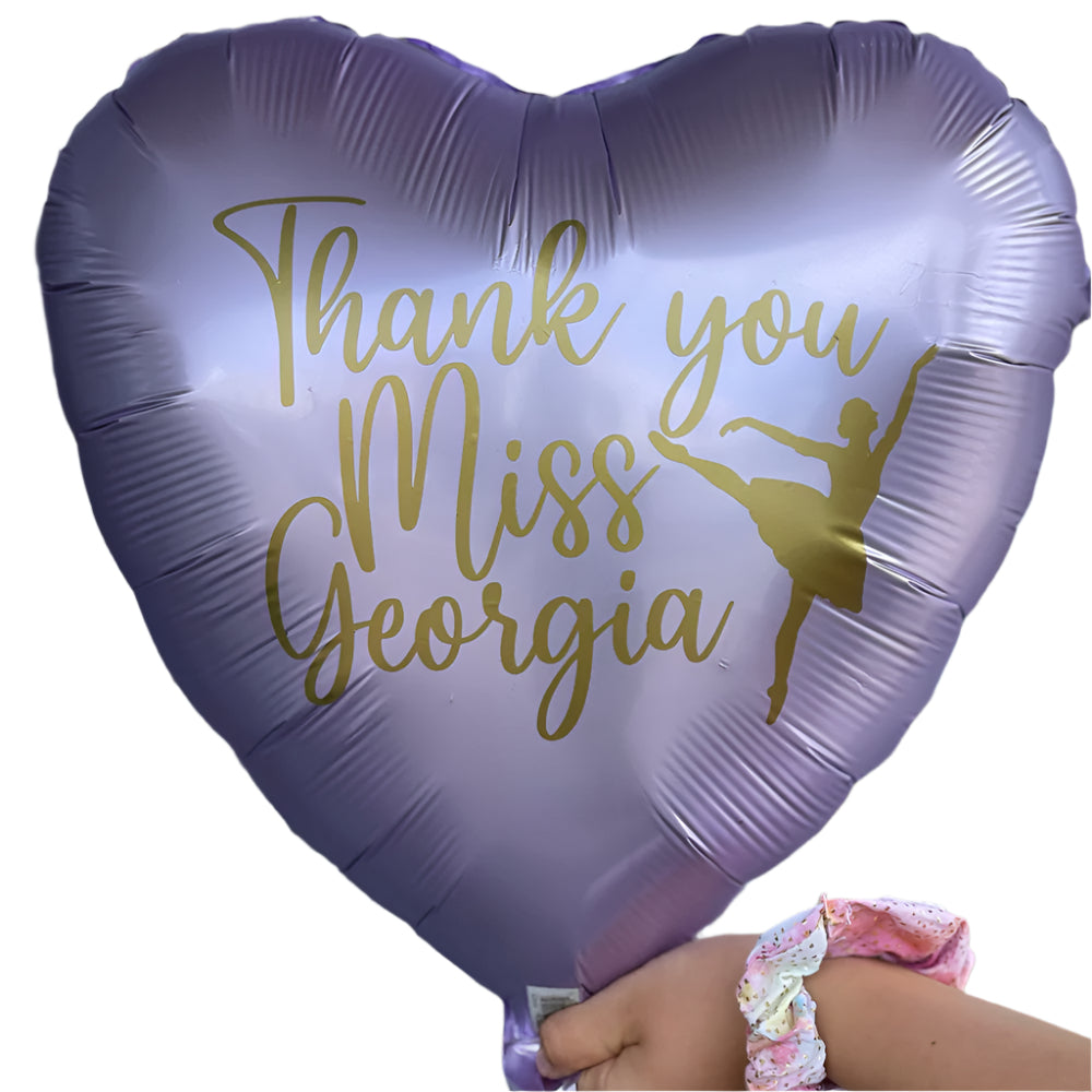 Personalised Heart Balloons - thanksmissgeorgia in Bondi, Sydney