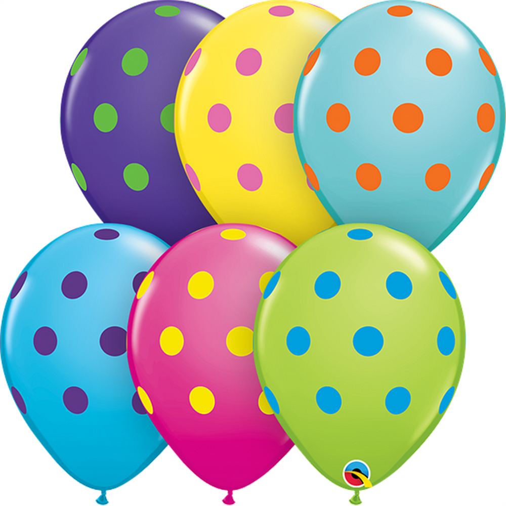 Polka Dot Balloons - polkadotcopy by Bondi Road Balloons